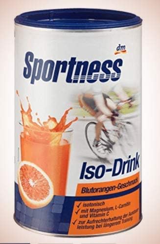 Sportness Iso-Drink Pulver, Blutorangen-Geschmack, 0,75 kg : Amazon.de: Drogerie & Körperpflege